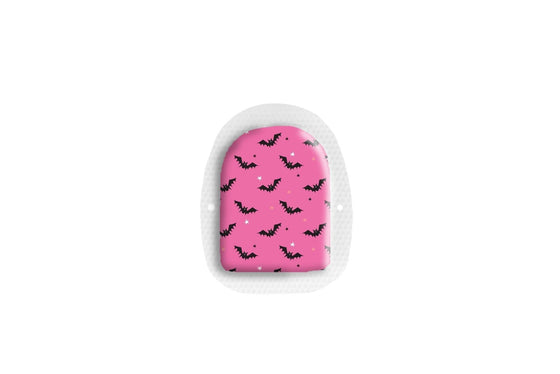 Scary Bats Sticker for Omnipod Pump diabetes CGMs and insulin pumps