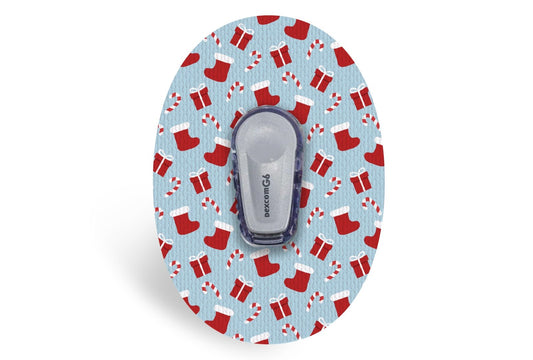 Secret Santa Patch - Dexcom G6 / One for Single diabetes CGMs and insulin pumps