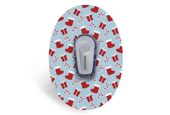 Secret Santa Patch for Dexcom G6 diabetes CGMs and insulin pumps