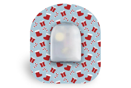 Secret Santa Patch - Omnipod for Single diabetes CGMs and insulin pumps