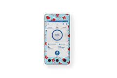Secret Santa Stickers for Omnipod Dash PDM diabetes CGMs and insulin pumps