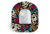 Skulls & Roses Patch for Omnipod diabetes supplies and insulin pumps
