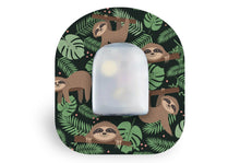  Sloth Patch - Omnipod for Single diabetes supplies and insulin pumps