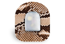  Snake Print Patch - Omnipod for Single diabetes CGMs and insulin pumps