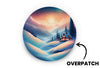 Snowy Cabin Patch for Freestyle Libre 3 diabetes supplies and insulin pumps