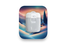  Snowy Cabin Patch - Medtrum Pump for Single diabetes supplies and insulin pumps