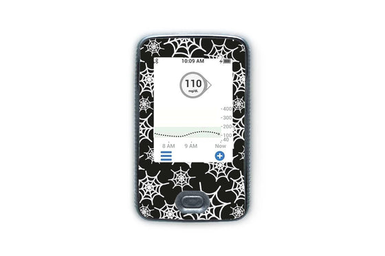 Spider Web Sticker - Dexcom G6 Receiver for diabetes supplies and insulin pumps
