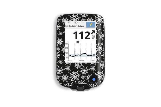 Spider Web Sticker for Omnipod Pump diabetes CGMs and insulin pumps