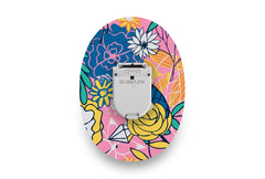 Springtime Bloom Patch for Glucomen Day diabetes supplies and insulin pumps