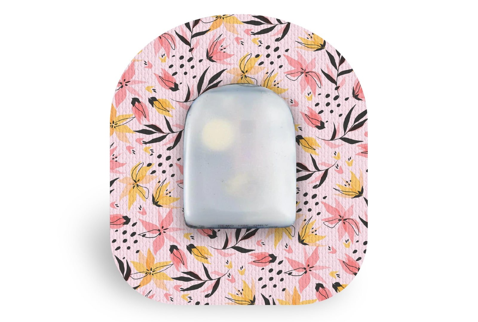 Star Lilies Patch for Omnipod diabetes CGMs and insulin pumps
