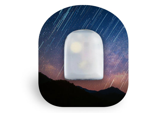 Starry Sky Patch for Omnipod diabetes CGMs and insulin pumps