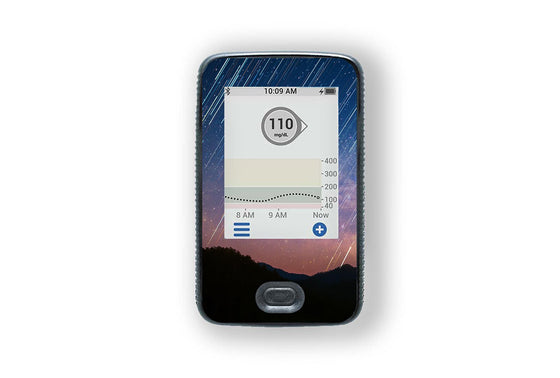 Starry Sky Sticker - Dexcom Receiver for diabetes supplies and insulin pumps