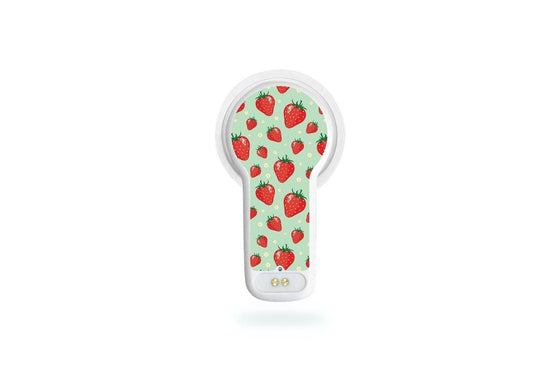 Strawberries Sticker - MiaoMiao2 for diabetes CGMs and insulin pumps