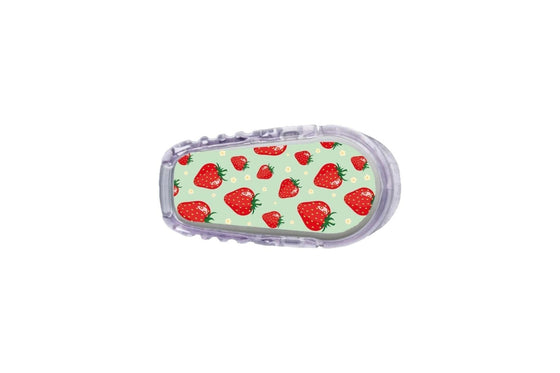 Strawberries Sticker for Dexcom Transmitter diabetes CGMs and insulin pumps