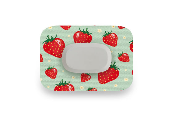 Strawberry Delight Patch for GlucoRX Aidex diabetes CGMs and insulin pumps
