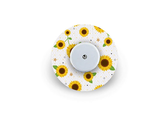 Sunflower Patch for Freestyle Libre 2 diabetes CGMs and insulin pumps