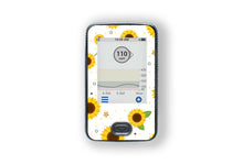  Sunflower Sticker - Dexcom Receiver for diabetes supplies and insulin pumps