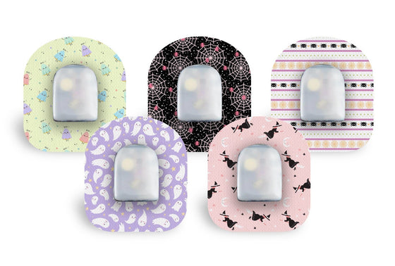 Sweet but Scary Patch Pack for Omnipod diabetes CGMs and insulin pumps