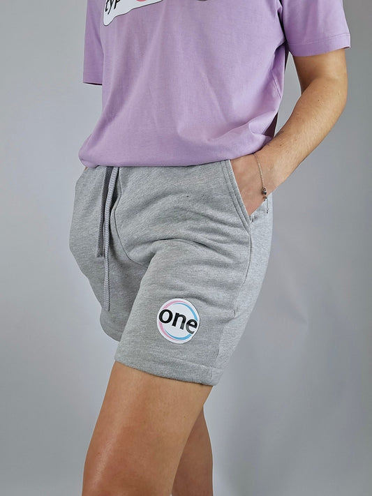 Team T1S Fleece Shorts for Grey diabetes supplies and insulin pumps