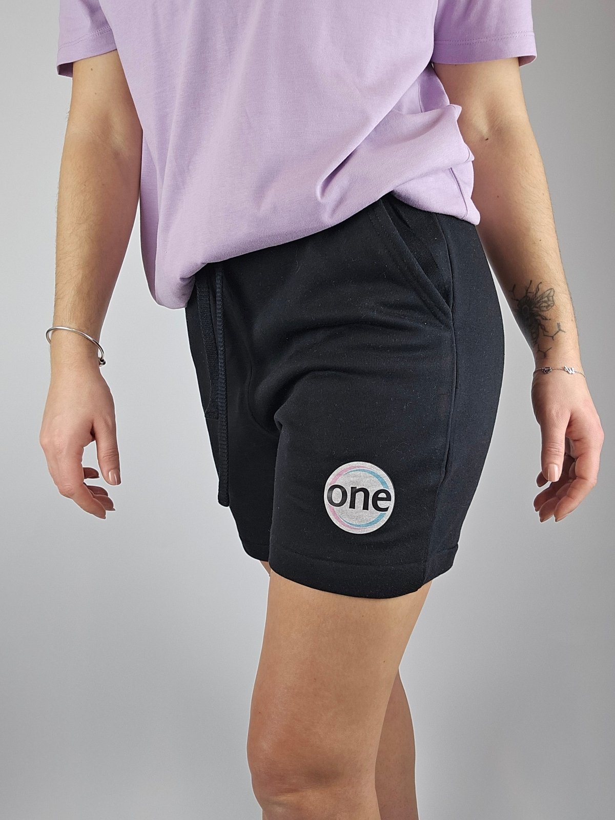 Team T1S Fleece Shorts for Grey diabetes supplies and insulin pumps