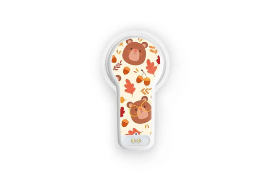 Teddy Bear Sticker - MiaoMiao2 for diabetes CGMs and insulin pumps