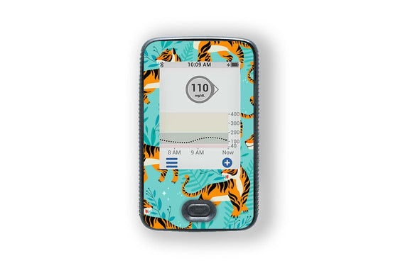 Tiger Sticker - Dexcom Receiver for diabetes supplies and insulin pumps