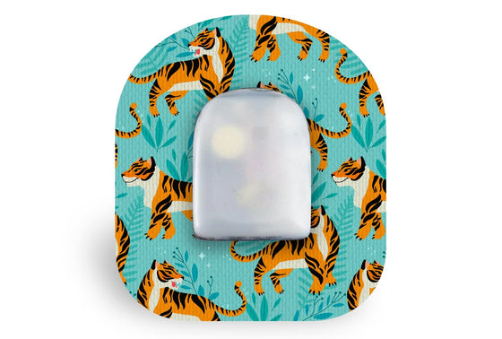 Tigers Patch for Omnipod diabetes CGMs and insulin pumps