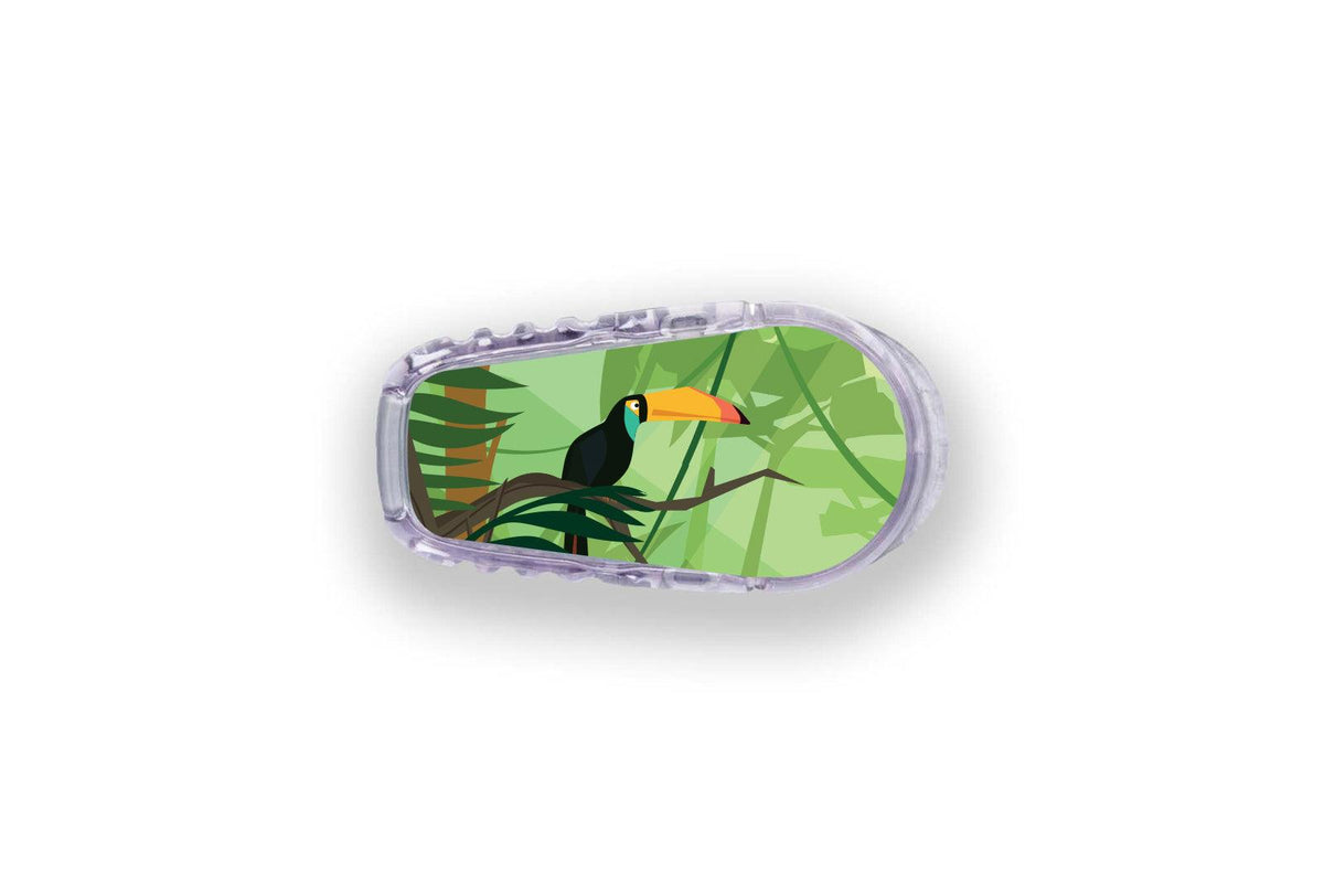 Toucan Sticker - Dexcom G6 / One Sensor for diabetes CGMs and insulin pumps