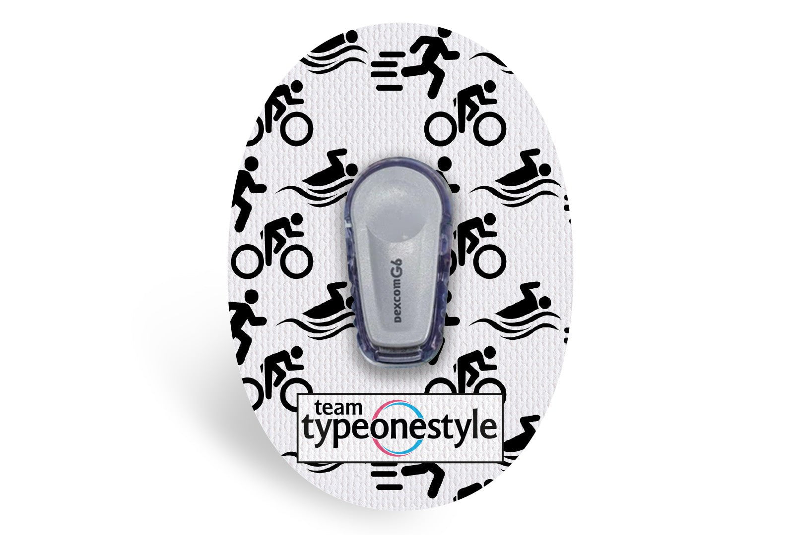 Triathlon Patch for Dexcom G6 diabetes supplies and insulin pumps