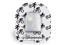  Triathlon Patch - Omnipod for Single diabetes supplies and insulin pumps