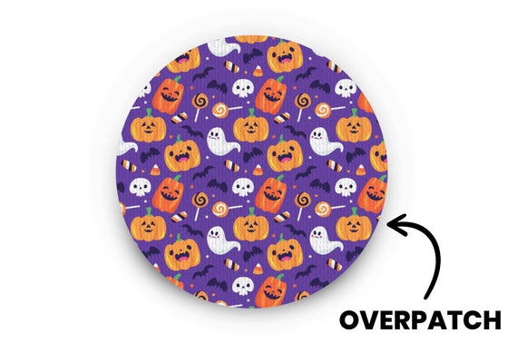 Trick or Treat Patch for Freestyle Libre 3 diabetes CGMs and insulin pumps