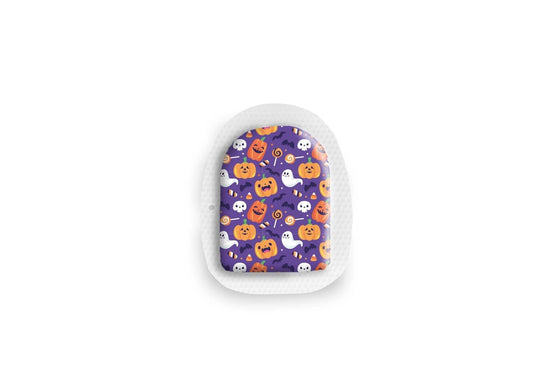 Trick or Treat Sticker for Omnipod Pump diabetes CGMs and insulin pumps
