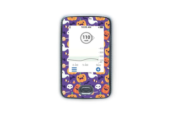 Trick or Treat Sticker - Dexcom Receiver for diabetes CGMs and insulin pumps