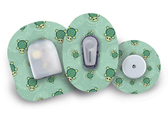 Turtle Patch for Freestyle Libre diabetes CGMs and insulin pumps