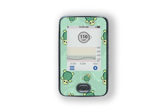 Turtle Sticker for Novopen diabetes supplies and insulin pumps
