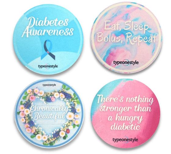 Type One Coasters for Single diabetes CGMs and insulin pumps