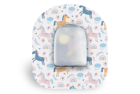 Unicorn Patch for Omnipod diabetes CGMs and insulin pumps