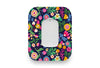 Vibrant Flowers Patch for Medtrum CGM diabetes CGMs and insulin pumps