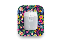  Vibrant Flowers Patch - Medtrum Pump for Single diabetes CGMs and insulin pumps