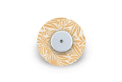 Vintage Yellow Flowers Patch - Freestyle Libre for Single diabetes CGMs and insulin pumps