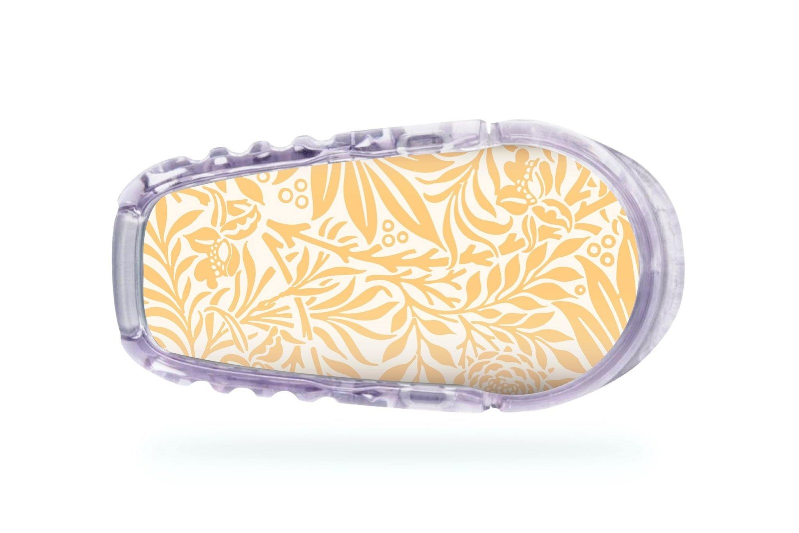 Vintage Yellow Flowers Sticker - Dexcom G6 / One Sensor for diabetes CGMs and insulin pumps
