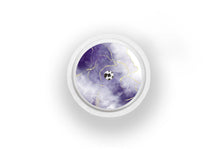  Violet Marble Sticker - Libre 2 for diabetes supplies and insulin pumps