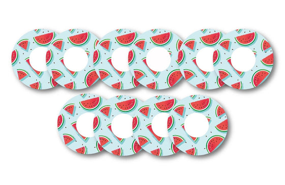 Watermelon Patch Pack for Freestyle Libre - 10 Pack diabetes CGMs and insulin pumps