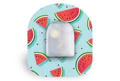 Watermelon Patch for Omnipod diabetes CGMs and insulin pumps