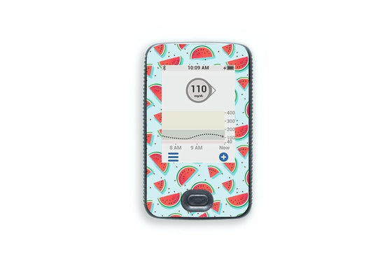 Watermelon Sticker - Dexcom Receiver for diabetes CGMs and insulin pumps