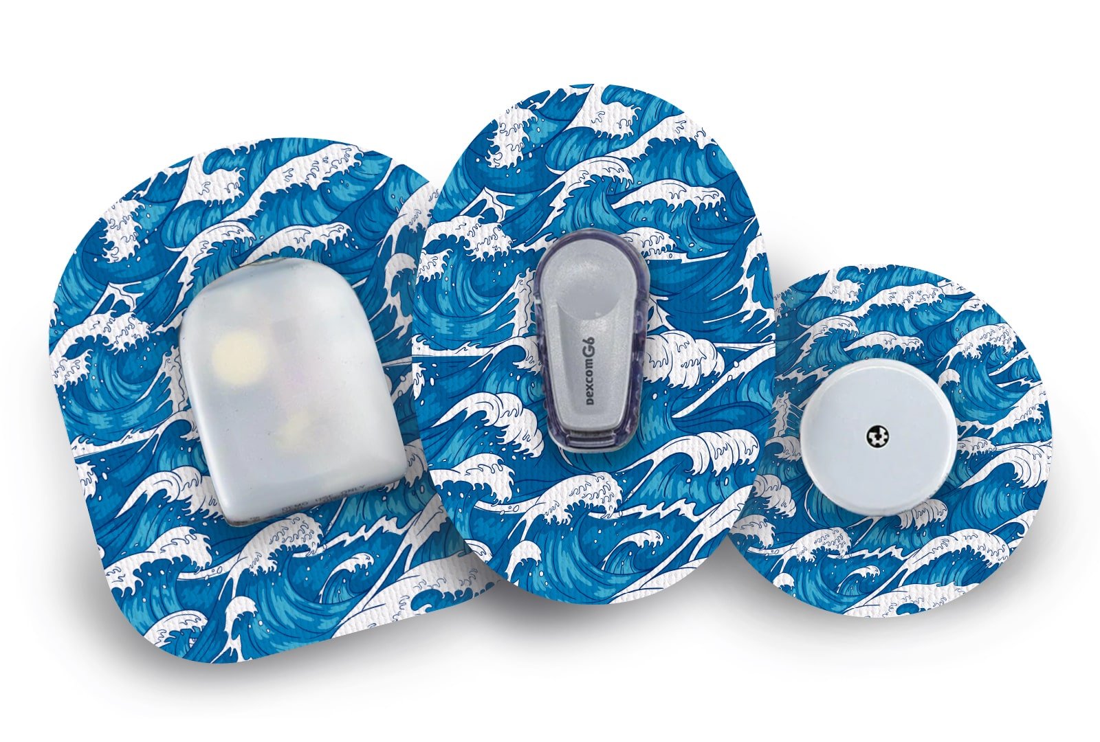 Waves Patch for Freestyle Libre diabetes CGMs and insulin pumps