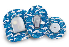 Waves Patch for Freestyle Libre diabetes CGMs and insulin pumps