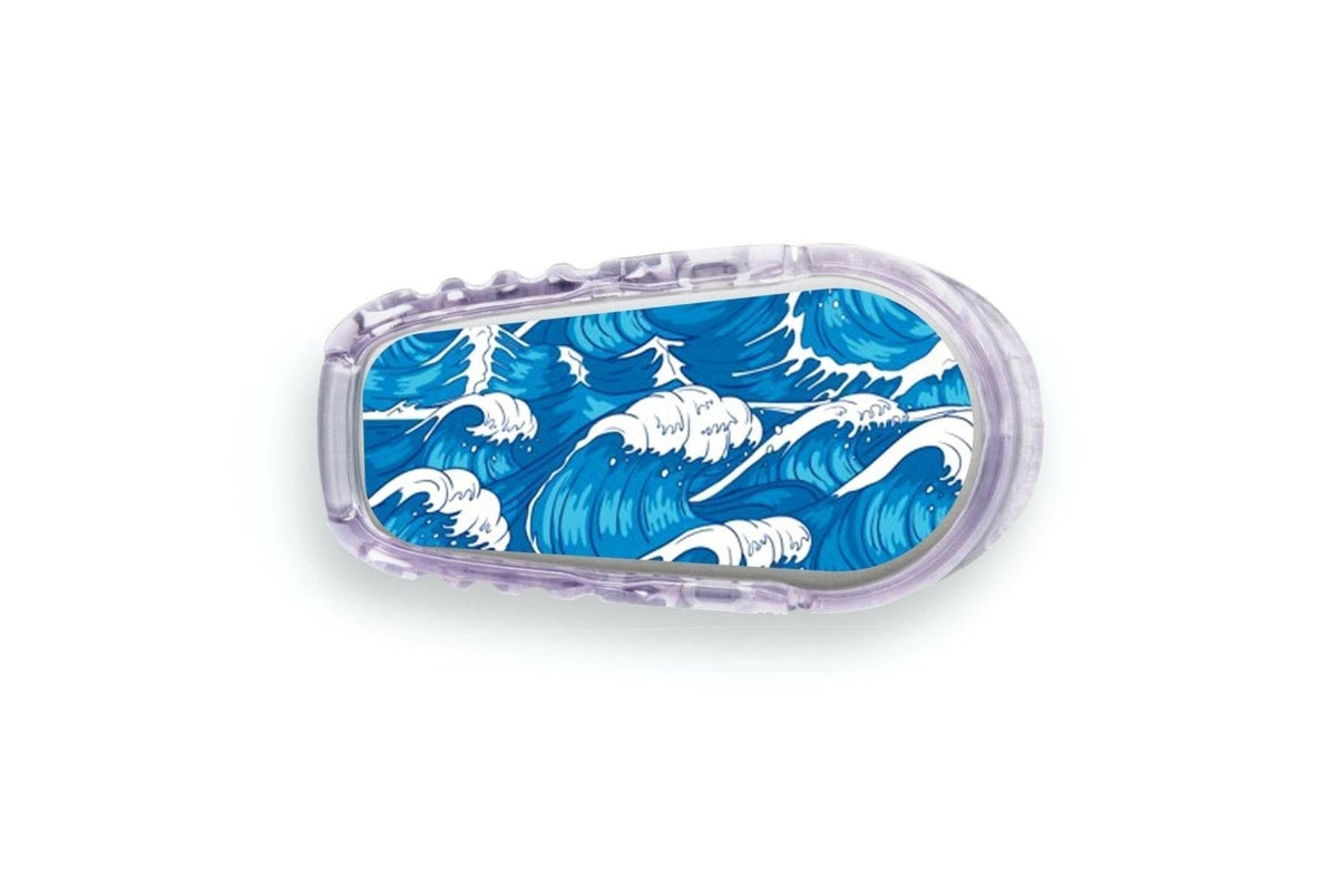 Waves Sticker - Dexcom G6 / One Sensor for diabetes CGMs and insulin pumps