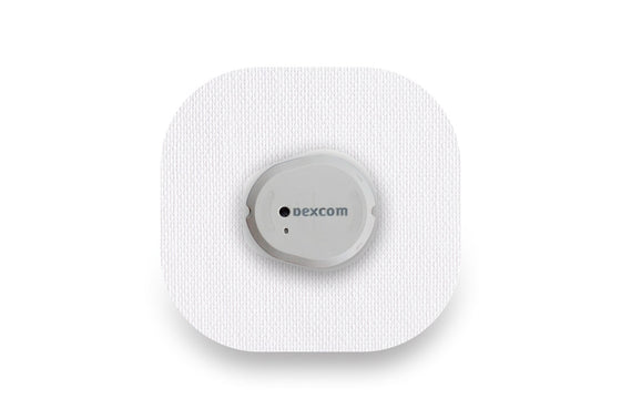 White Patch for Dexcom G7 diabetes CGMs and insulin pumps