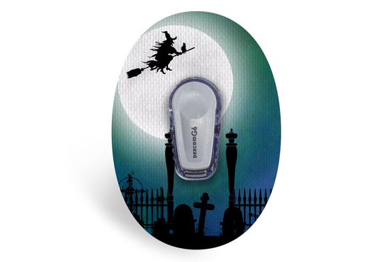 Wicked Witch Patch for Dexcom G6 diabetes CGMs and insulin pumps